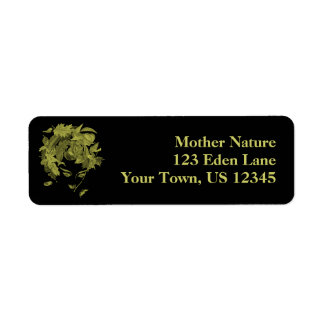 Mother Nature Return Address Label