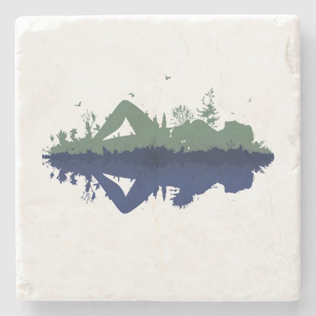 Mother Nature Stone Coaster (Front)