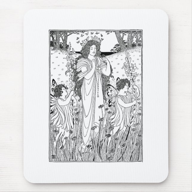 Mother Nature Summer Mouse Pad (Front)