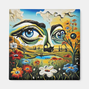 Mother Nature watches Magnet