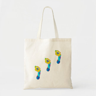 Mother Nature's Footprints Tote Bag