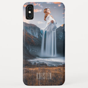 Mother Nature's Waterfall Personalised Name Case-Mate iPhone Case
