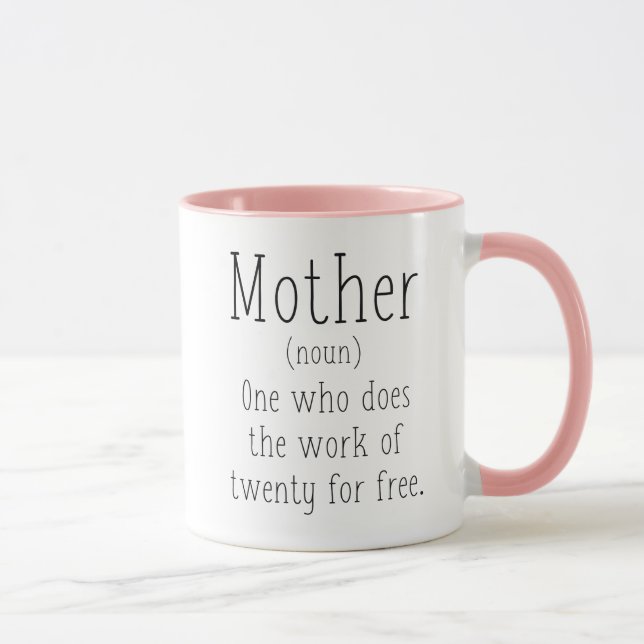 Mother Noun Mug (Right)