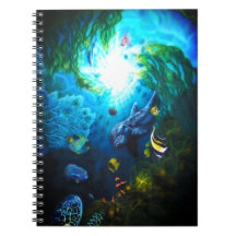 Mother Ocean Dolphin Notebook