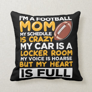 Mother of a American Football Team Player Son Cushion
