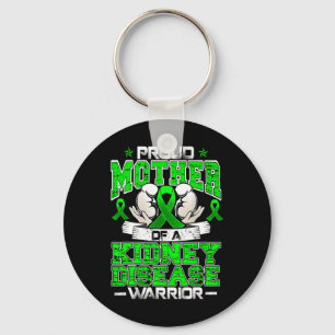Mother Of A Kidney Disease Warrior Ckd Awareness M Key Ring
