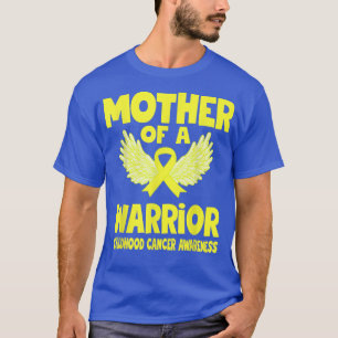 Mother Of A Warrior Childhood Cancer Awareness Sup T-Shirt