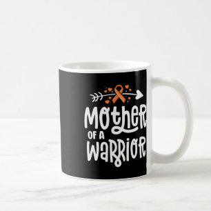 Mother Of A Warrior Mum Family Leukaemia Cancer Aw Coffee Mug