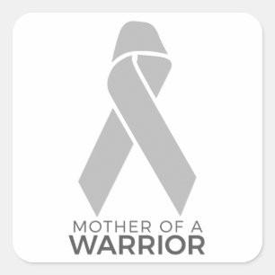 Mother of a warrior square sticker