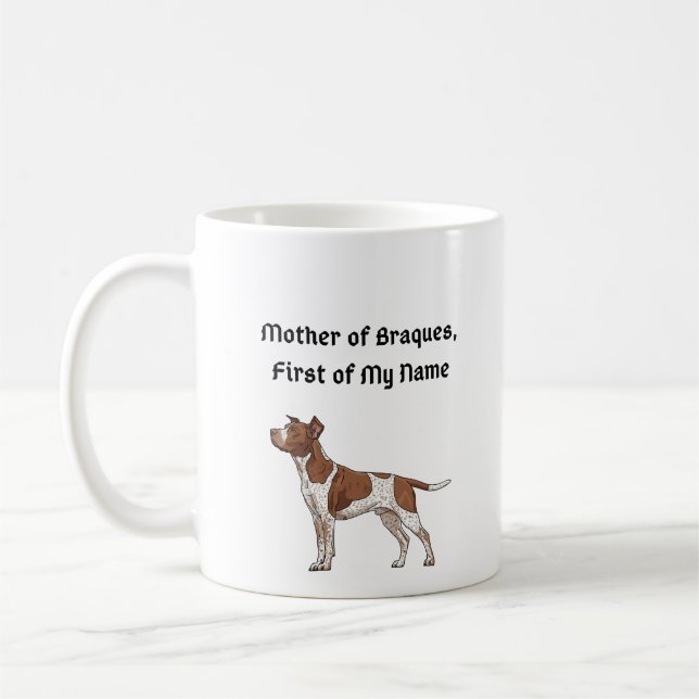 Mother of Braques, First of My Name Coffee Mug (Left)