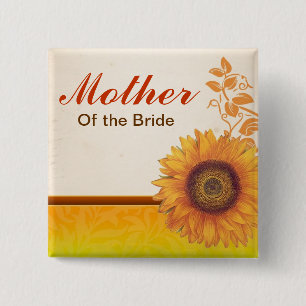 mother of bride button