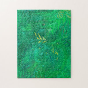 Mother of Dragons Goddess Fantasy Surreal Painting Jigsaw Puzzle