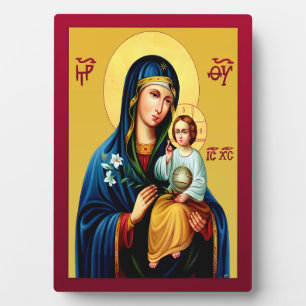 Mother of God Plaque