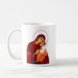 Mother of God sweet kissing icon Coffee Mug