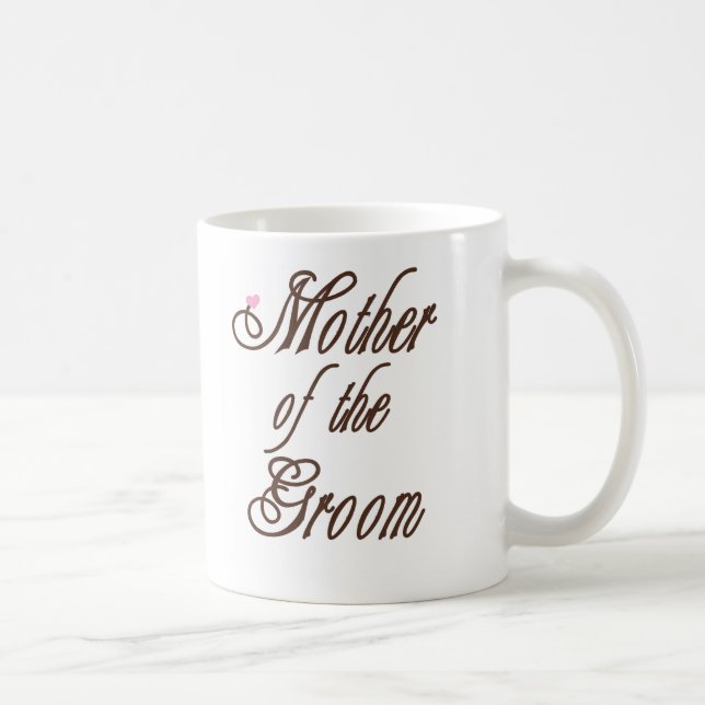 Mother of Groom Classy Browns Coffee Mug (Right)