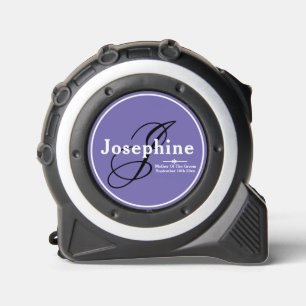 Mother Of Groom Monogram Black White Royal Handy 1