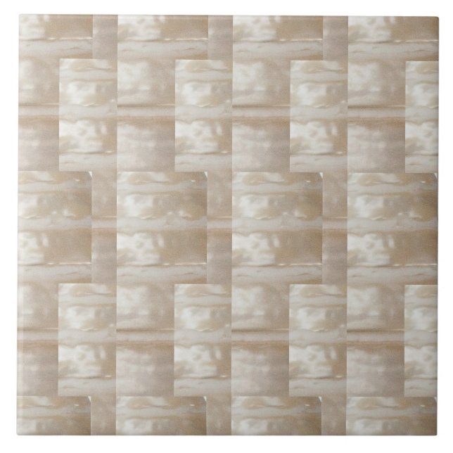 Mother of Pearl Ceramic Tile (Front)
