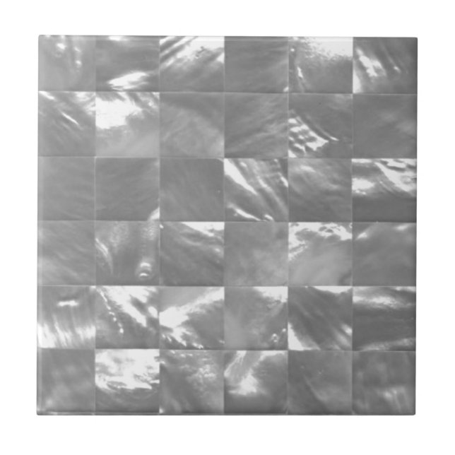 Mother of Pearl Design Ceramic Tile (Front)