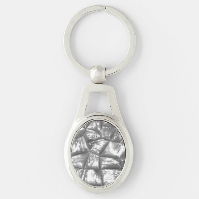 Mother of Pearl Design Key Ring (Front)