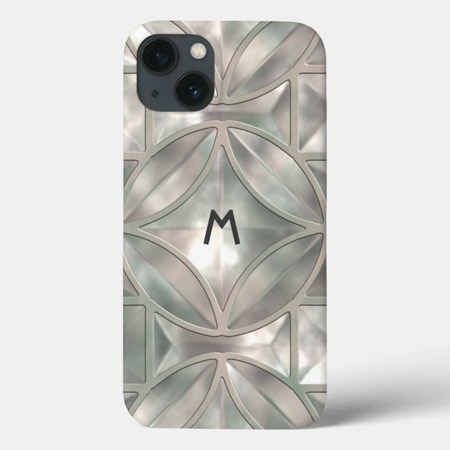 Mother of Pearl Imitation Case-Mate iPhone Case (Back)