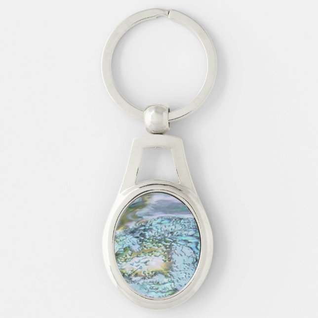 Mother of Pearl Key Ring (Front)