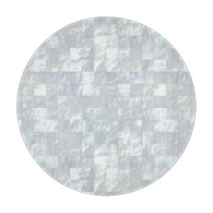 Mother Of Pearl Mosaic Cutting Board