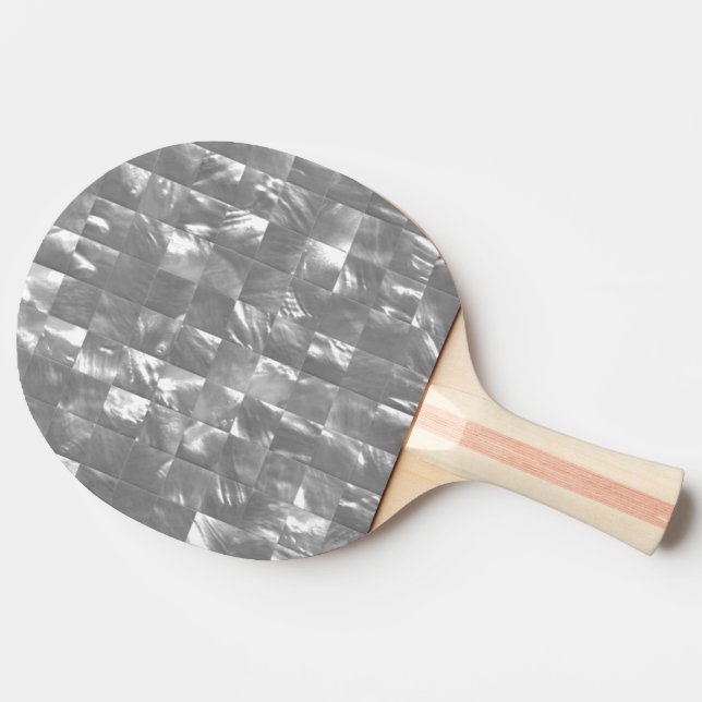 Mother of Pearl Ping Pong Paddle (Back Side)