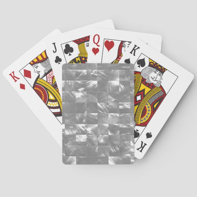 Mother of Pearl Playing Cards (Back)