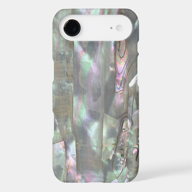 MOTHER OF PEARL Red Abalone Print iPhone 5C Case (Back)