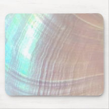 Mother of pearl Seashell Pearlescent Mouse Pad