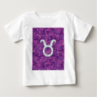 Mother of Pearl Taurus Zodiac Sign on Digital Camo