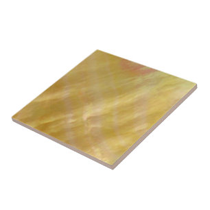 Mother of pearl tones gold tile