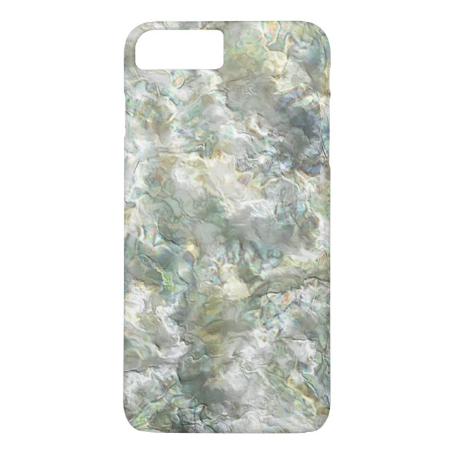 Mother Of Pearl White Swirls Case-Mate iPhone Case (Back)