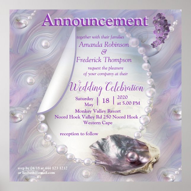 Mother of Pearls Merged like Liquid Swirls Poster (Front)