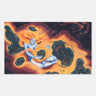 Mother of Stars Rectangular Sticker
