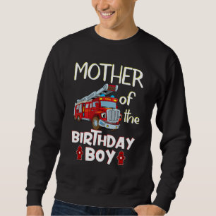 Mother of The Birthday Boy Fire Truck Shirt Firefi