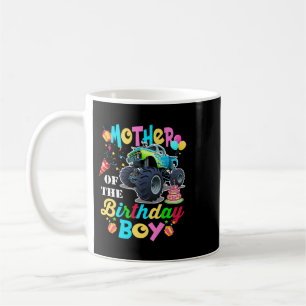 Mother of the Birthday Boy Monster Truck Birthday  Coffee Mug