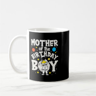 Mother of the Birthday Boy Space Astronaut Family Coffee Mug