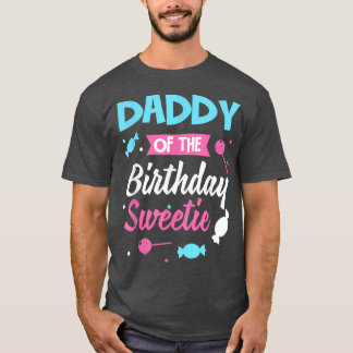 Mother Of The Birthday Sweetie Candy Bday Party Mo T-Shirt