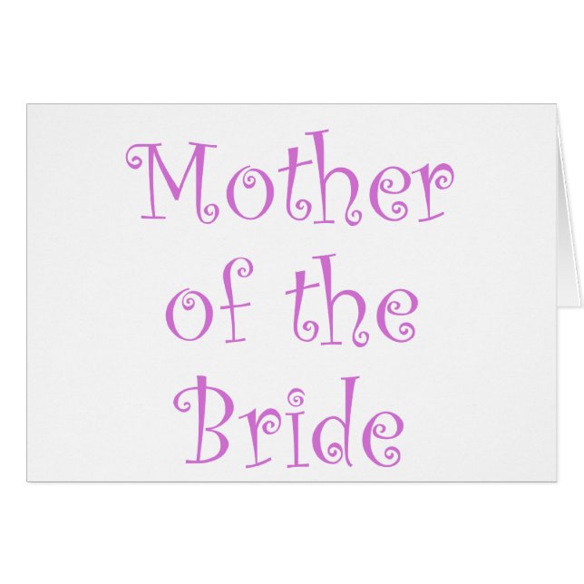 Mother of the Bride (Front Horizontal)