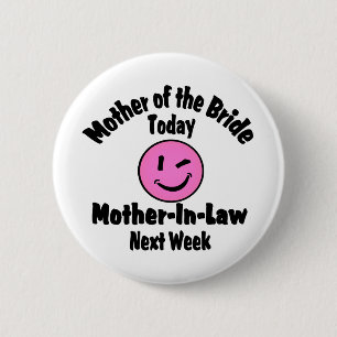Mother of the Bride 6 Cm Round Badge