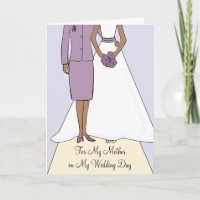 Mother of the Bride African American Thank You