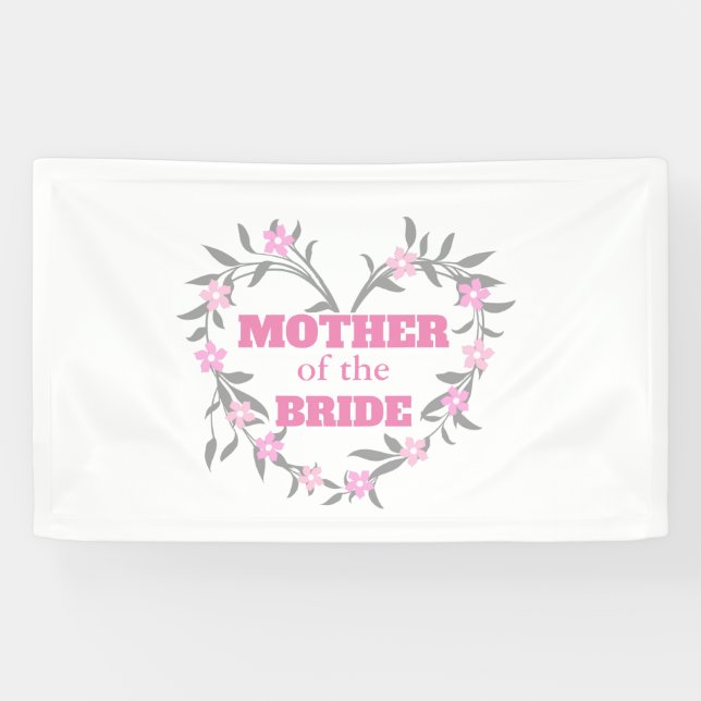 Mother of the Bride Banner (Horizontal)