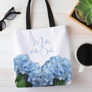 Mother of the Bride Blue Heaven Hydrangea Tote Bag