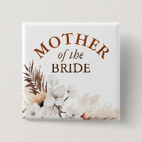 Mother of the Bride - Boho Terracotta White Floral