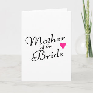 Mother Of The Bride Card