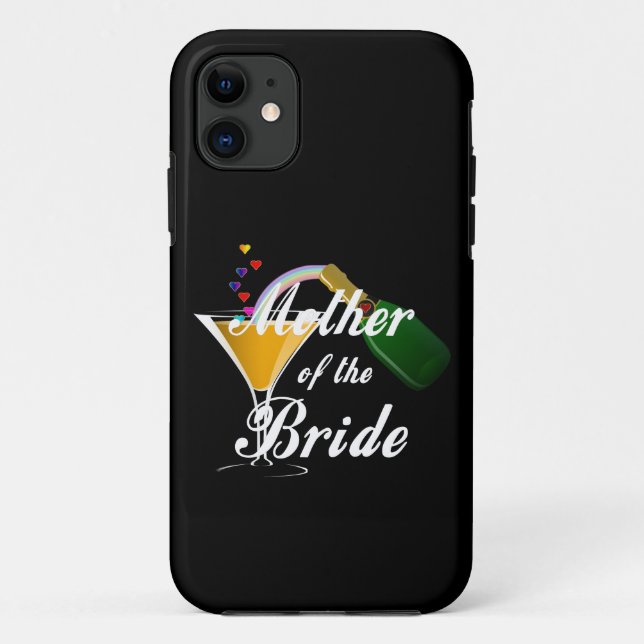 Mother Of The Bride Champagne Toast Case-Mate iPhone Case (Back)