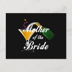 Mother Of The Bride Champagne Toast Postcard