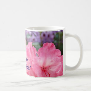 Mother of the Bride! Coffee cup mug Pink Rhodies