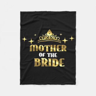 Mother Of The Bride Cool Bridal Wedding Hen Party  Fleece Blanket